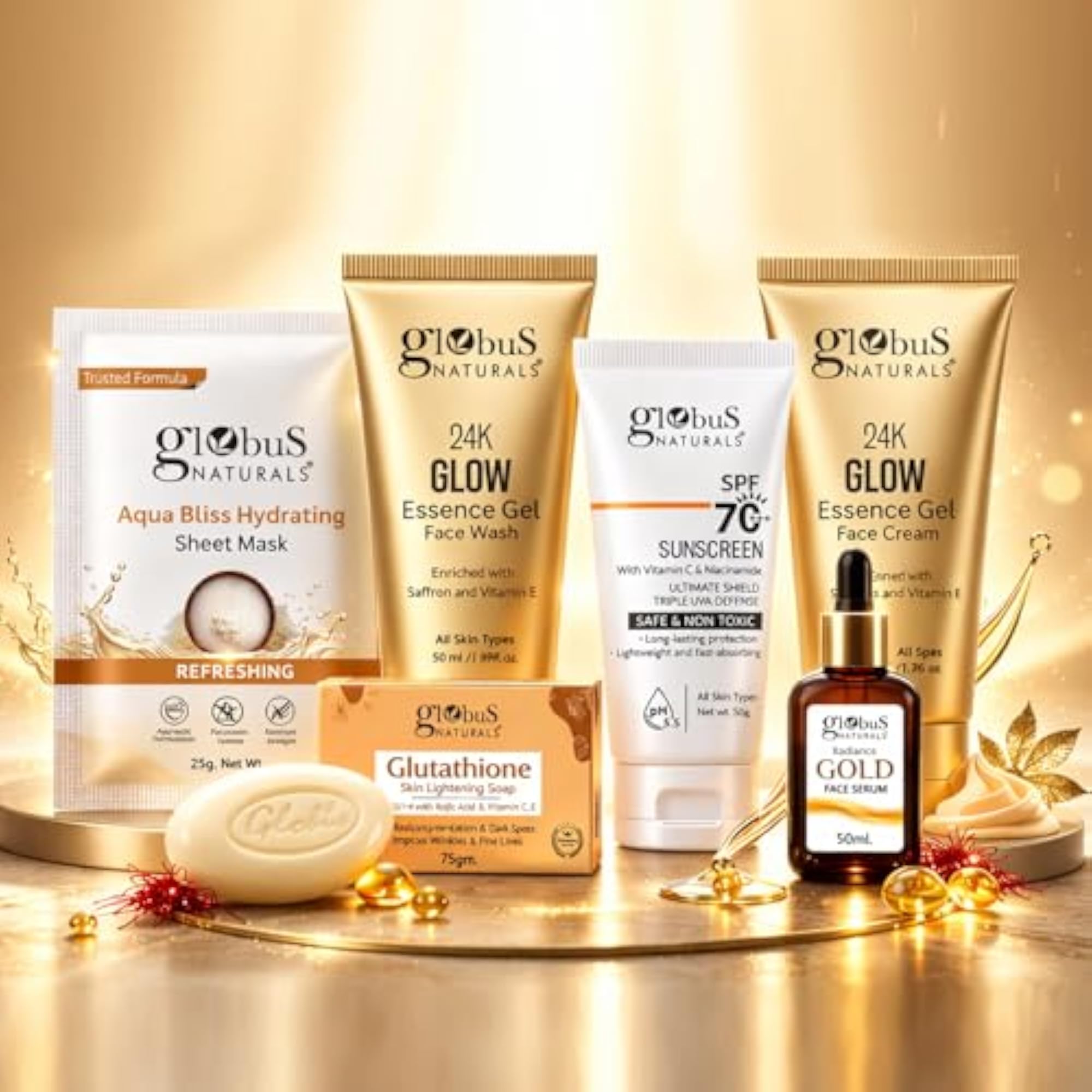 24K Gold Glow Complete Bridal & Daily Skincare Kit